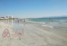 انحسار مياه البحر في عكا