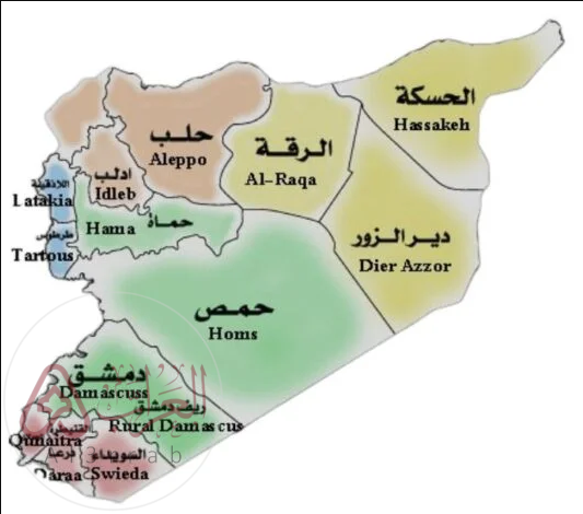 خريطة سوريا مع المحافظات 2026 كاملة.. التقسيم الإداري وأهم المدن بالتفصيل