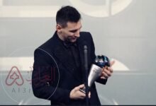 كم جائزة ذا بيست لميسي