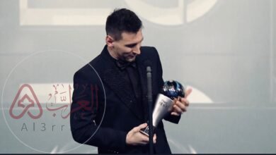 كم جائزة ذا بيست لميسي