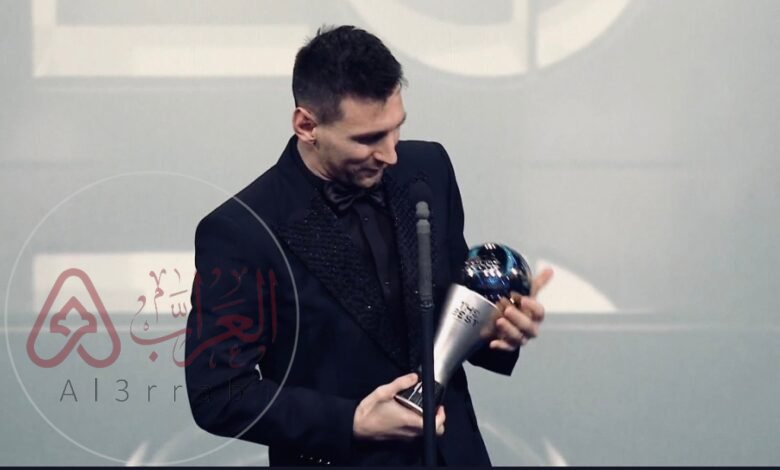 كم جائزة ذا بيست لميسي