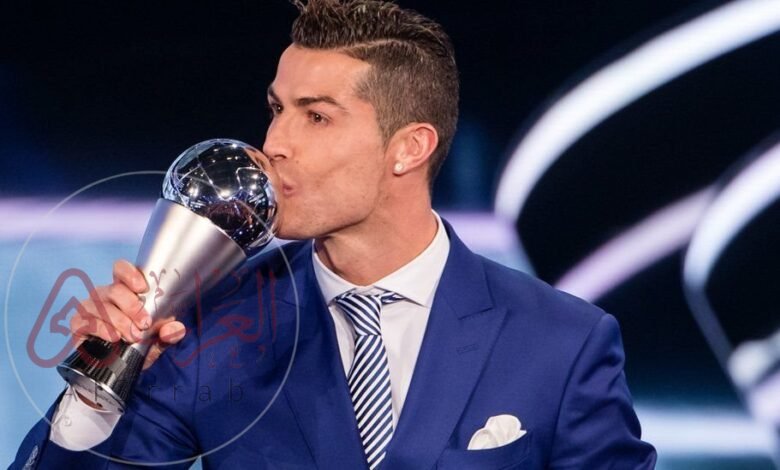 كم مرة اخذ رونالدو جائزة the best