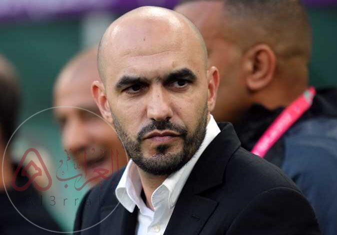 هل قال مدرب منتخب المغرب نحن لا نمثل العرب