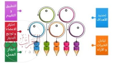 من خطوات تطبيق العمل في فريق