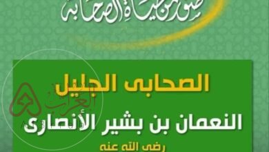 من هو النعمان بن بشير ويكيبيديا