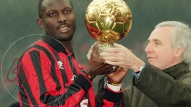 من هو اول لاعب فاز بالكرة الذهبية