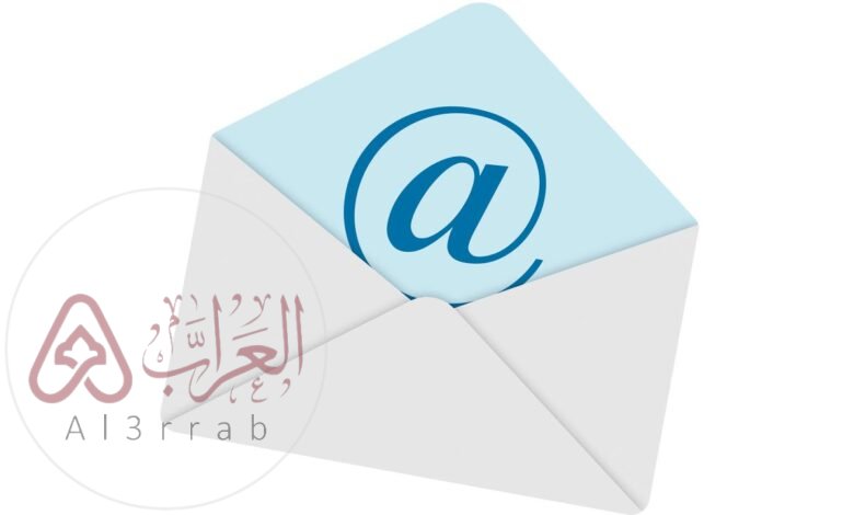 الرمز الذي يستخدم في البريد الإلكتروني للربط بين اسم صاحب العنوان والجهة التي تقدم الخدمة هو