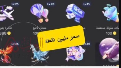 الف نقطة تيك توك كم تساوي دولار