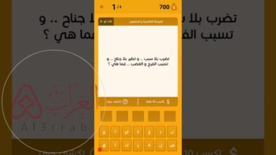 حل لغز تضرب بلا سبب وتطير بلا جناح وتسبب الفرح والغضب فما هي