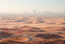 كم كيلو من الاحساء الى قطر