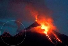 توجد البراكين النشطة على الأرجح في أماكن