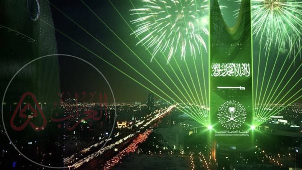 اماكن واوقات الالعاب النارية اليوم الوطني 96 الرياض 1448