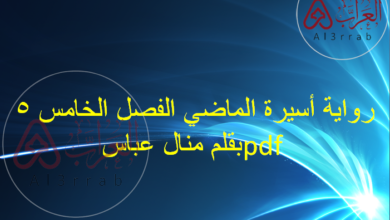 رواية أسيرة الماضي الفصل الخامس 5 pdf بقلم منال عباس