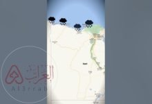 مسار إعصار دانيال الآن ومتى ينتهي في مصر