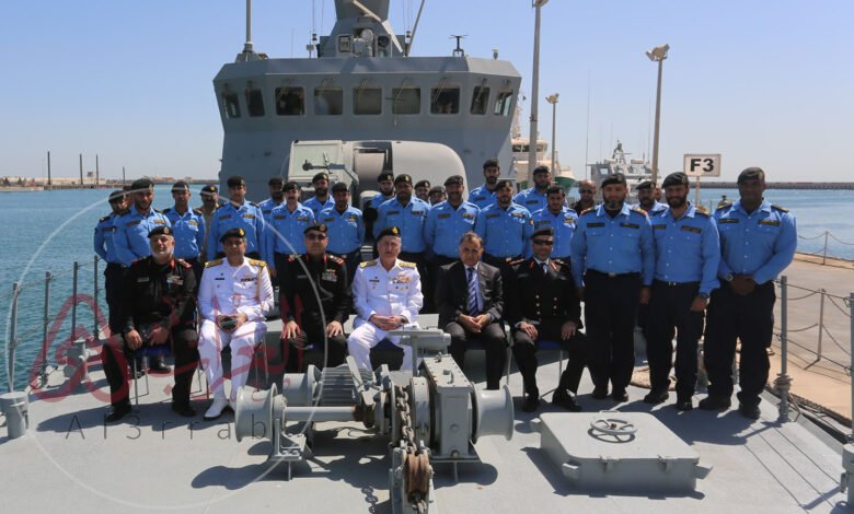 أين تقع قاعدة محمد الأحمد البحرية على جوجل ماب