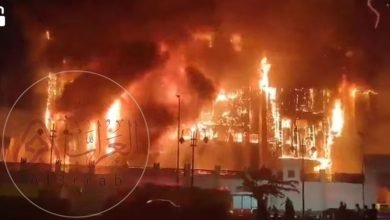 فيديو حريق مديرية امن الاسماعيلية كامل