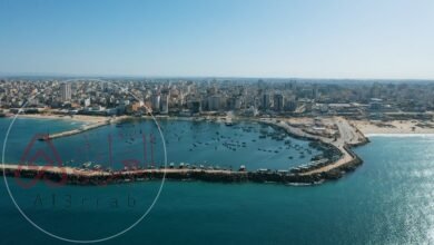 كم تبلغ مساحة مدينة غزة وعدد سكانها