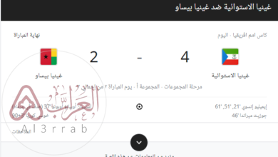 فيديو..ملخص مبارة غينيا بيساو ضد غينيا الإستوائية