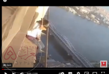 فيديو لحظة سقوط فتاة مصرية من أعلى فندق شهير بالزمالك