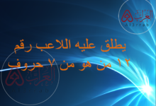 يطلق عليه اللاعب رقم 12 من هو من 7 حروف