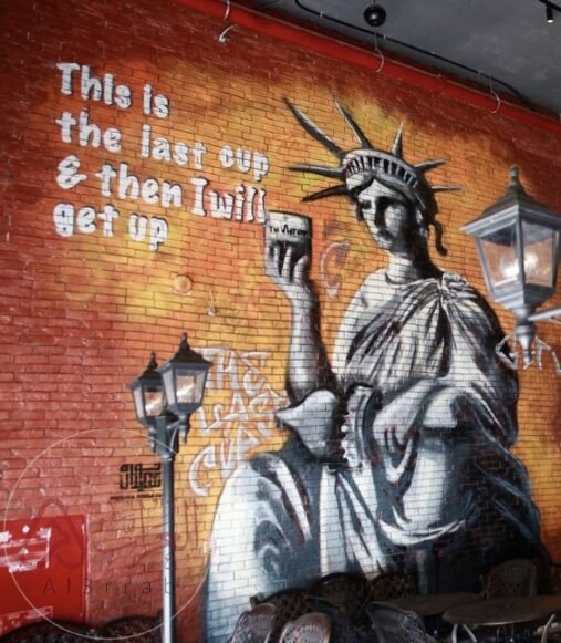 نماذج من الرسم الجرافيتي