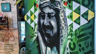 الجرافيتي هو فن الرسم على