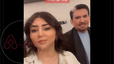 فيديو عبدالله السدحان وزوجته تعاتبه داخل مصعد