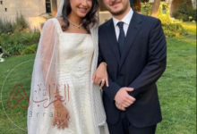 عقد قران السيد عون جمعة والآنسة لينا عباس