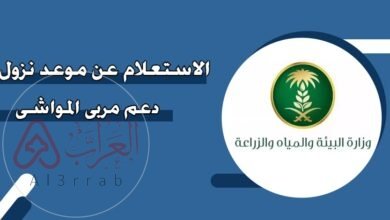استعلام عن دعم المواشي وزارة البيئة والمياه والزراعة السعودية 2025