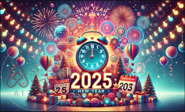 شعر عن السنة الجديدة 2025 مكتوب