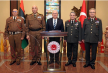 فيديو اللحظة الاخيرة لرئيس الأركان الليبي قبل سقوط طائرته بلحظات