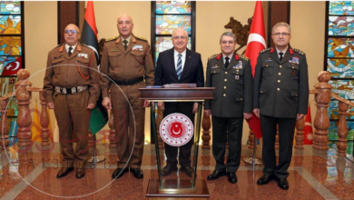 فيديو اللحظة الاخيرة لرئيس الأركان الليبي قبل سقوط طائرته بلحظات