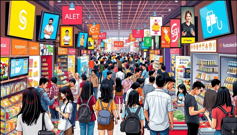 التسويق هو وسيلة للتواصل مع المستهلكين في تشجيعهم لشراء أو استهلاك منتج أو خدمة معينة