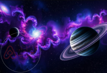 تعتبر المجرات و السدم و الكواكب و المذنبات من أبرز مكونات..........