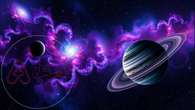 تعتبر المجرات و السدم و الكواكب و المذنبات من أبرز مكونات..........