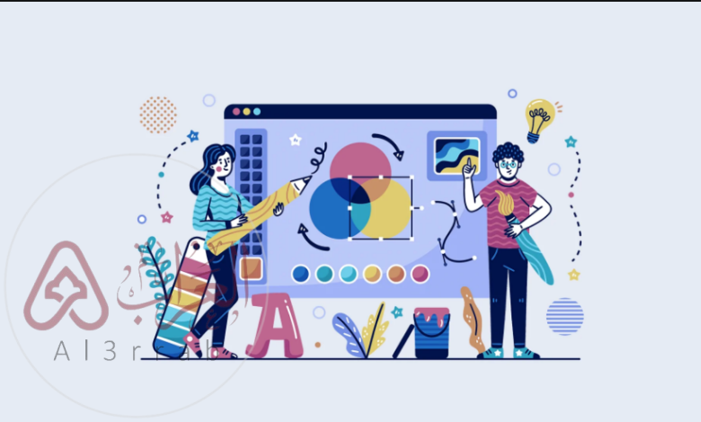 في تصميم الرسومات تعتبر الطبقات هي المستويات المختلفة التي يضاف فيها عنصر أو صورة